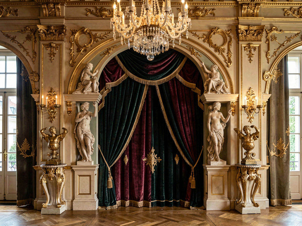 Baroque entryway — room view