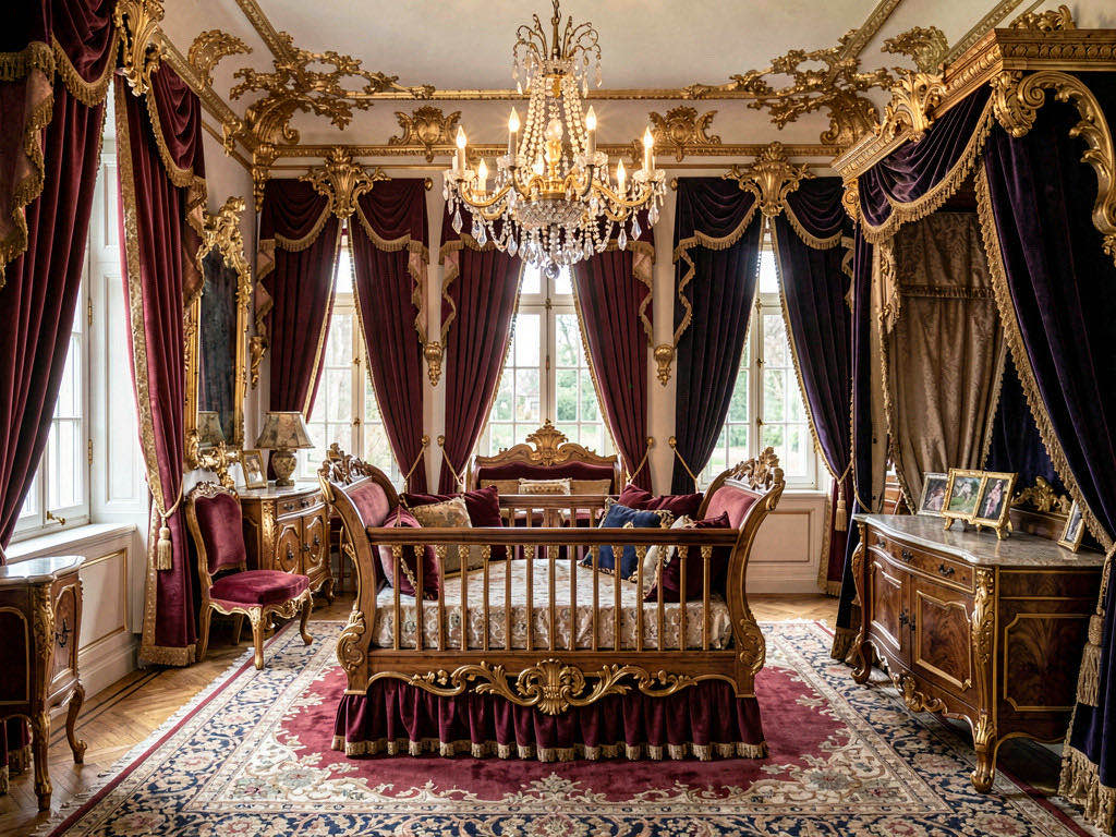 Baroque nursery — room view