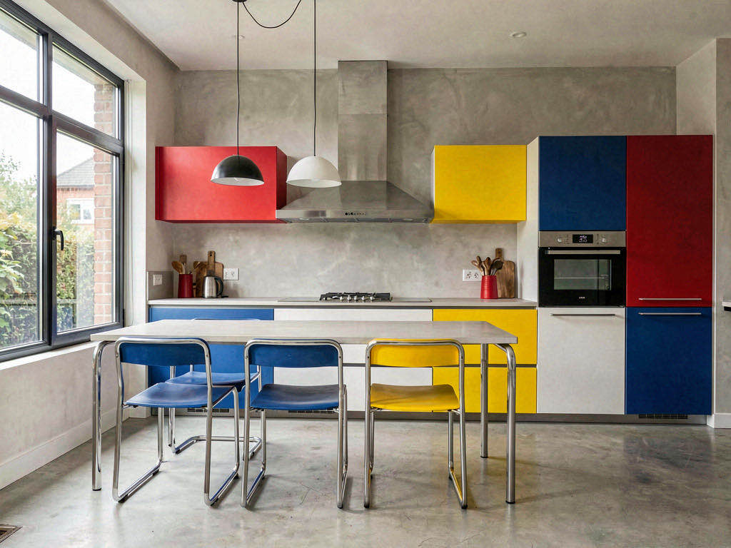 Bauhaus kitchen — room view