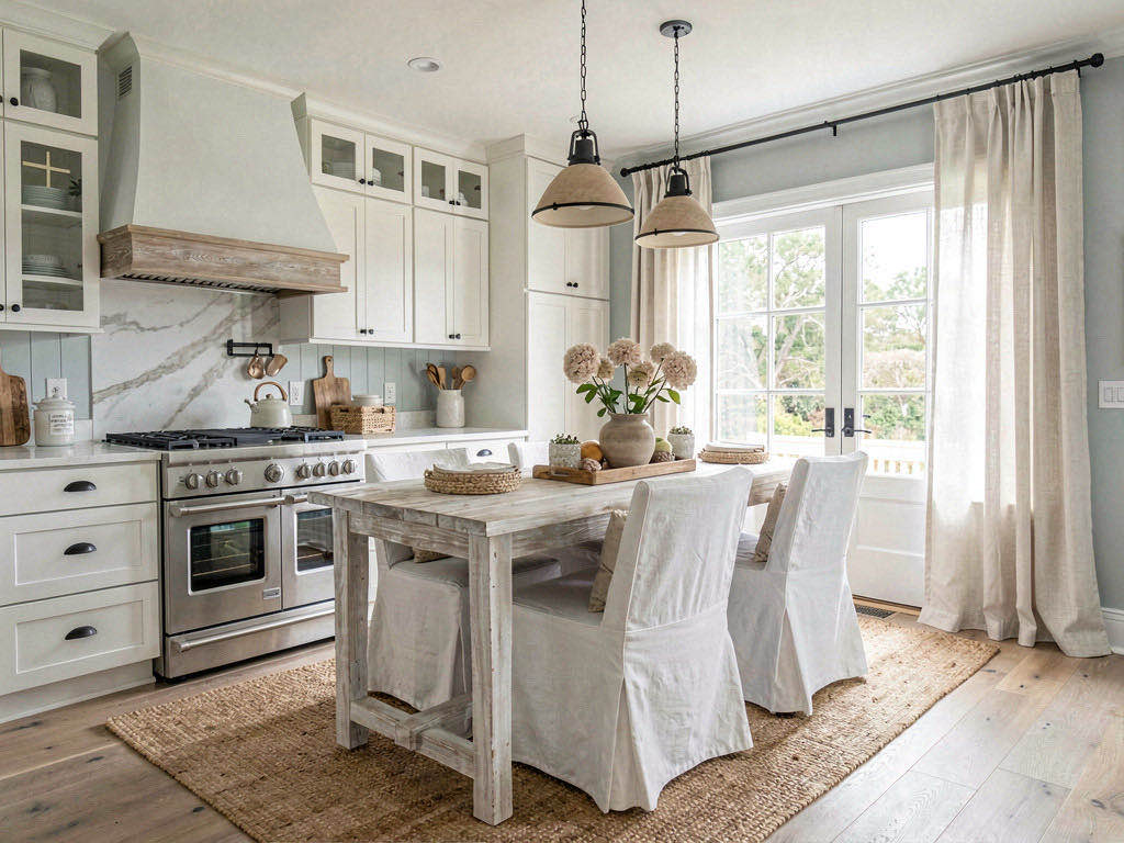 Coastal kitchen — room view