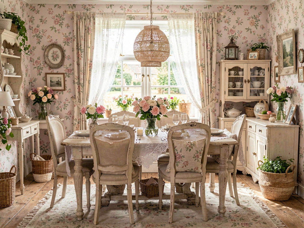 Cottagecore dining room — room view