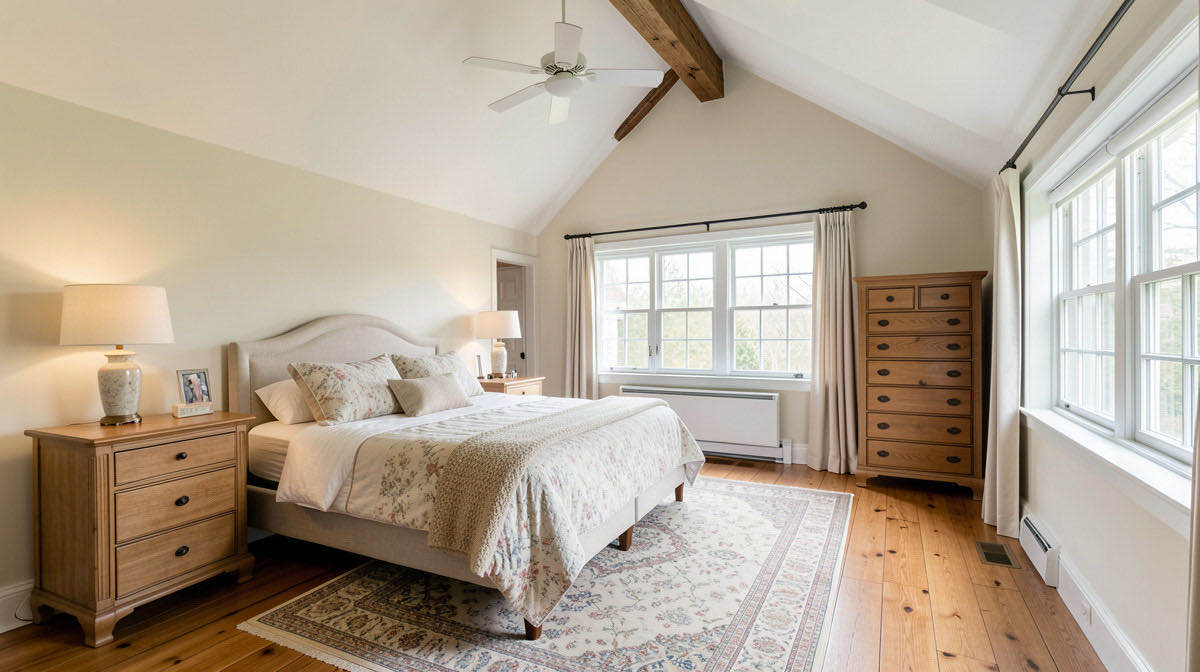 Country House bedroom — wide
