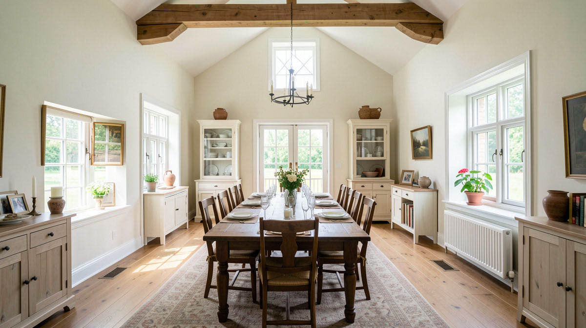 Country House dining room — wide