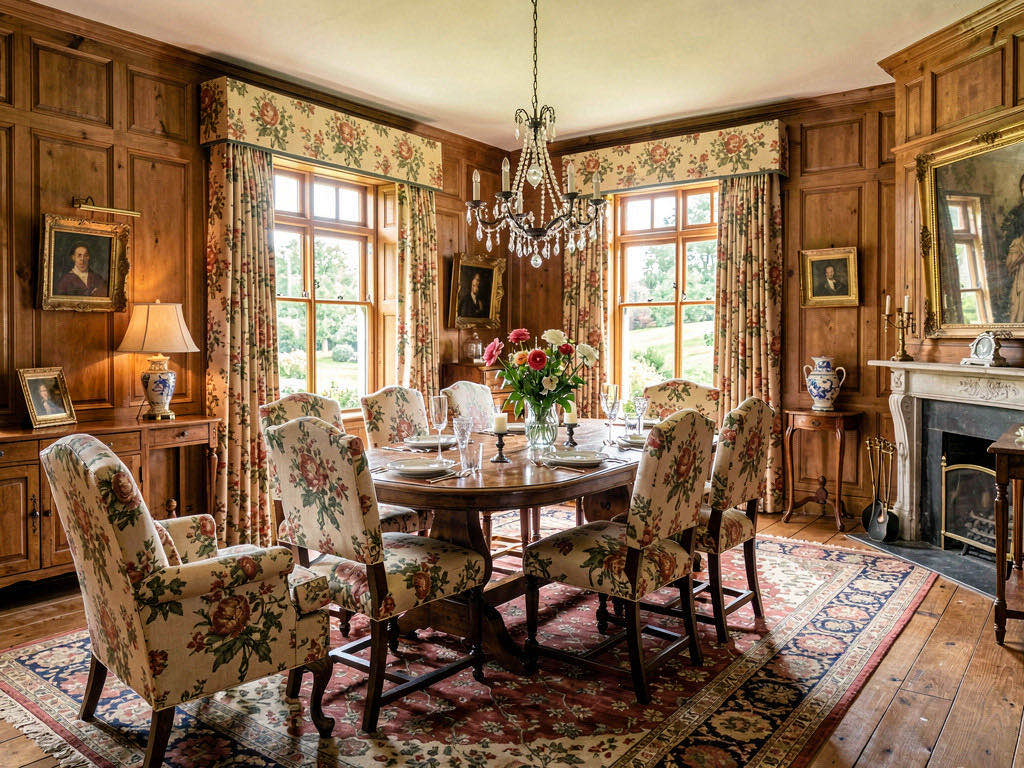 Country House dining room — room view
