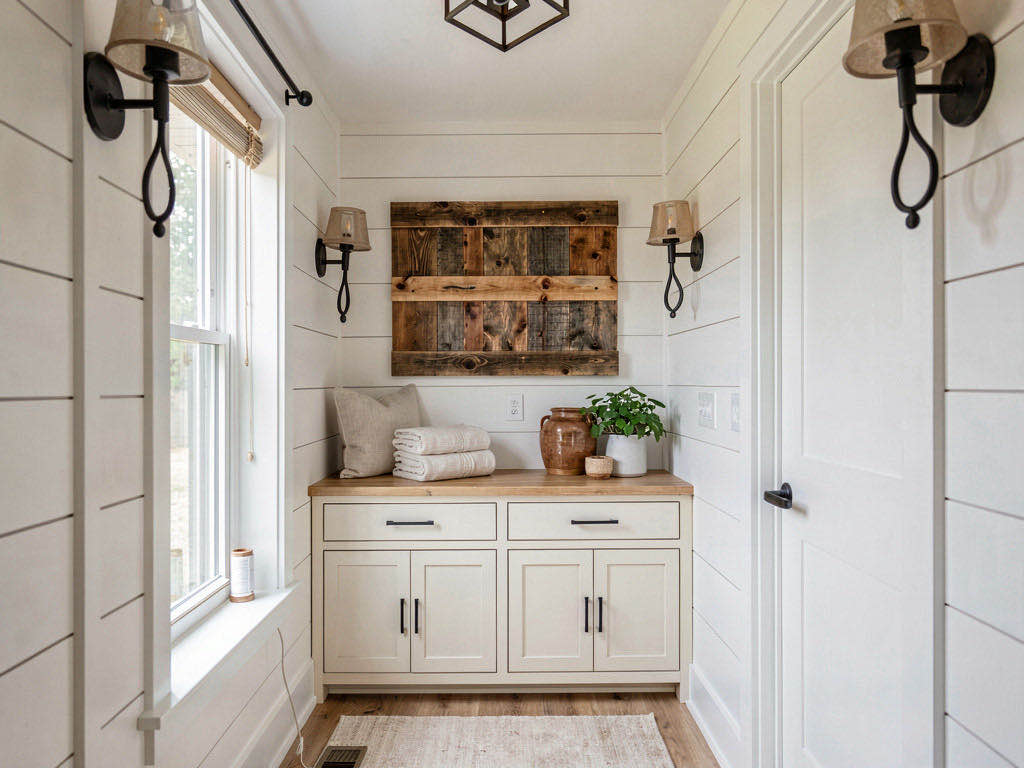 Farmhouse entryway — room view