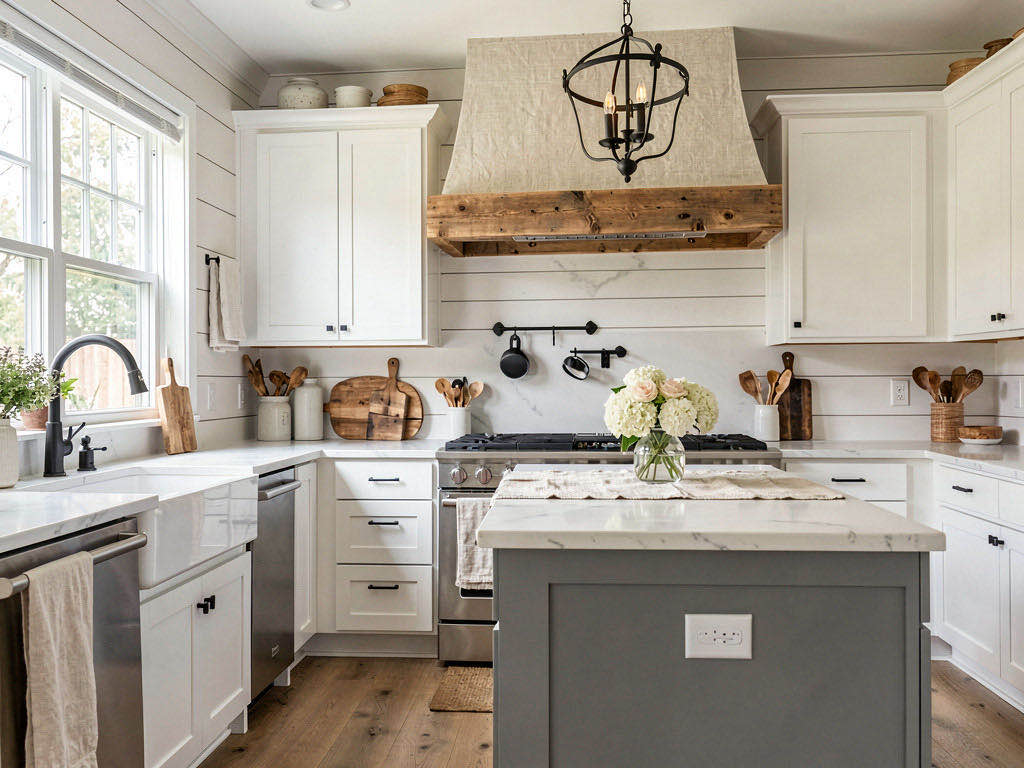 Farmhouse kitchen — room view