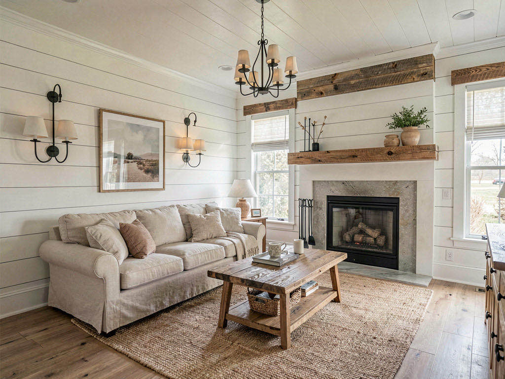Farmhouse interior design