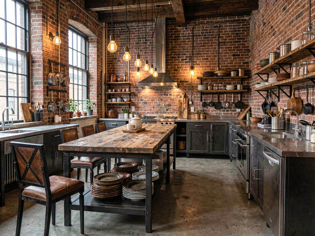 Industrial kitchen — room view