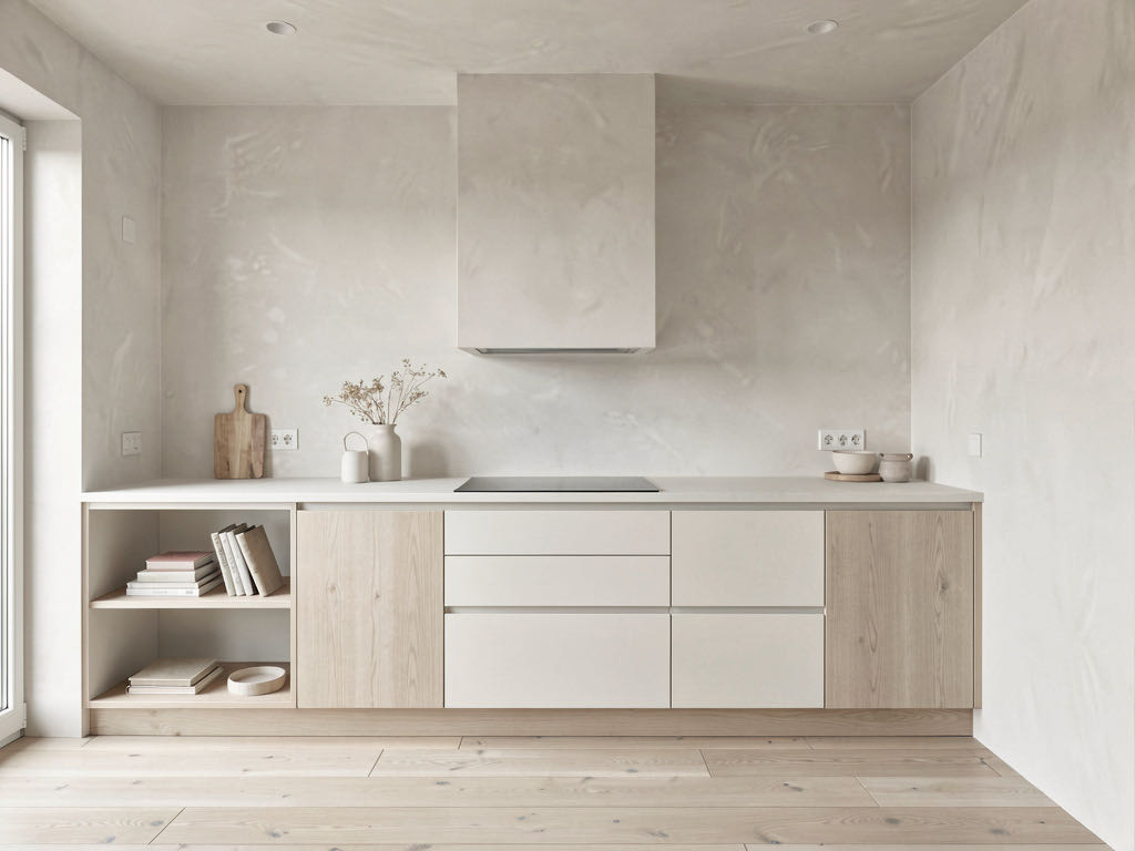 Minimalist kitchen — room view