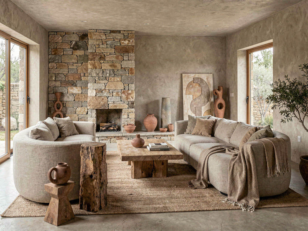 Organic Modern interior design
