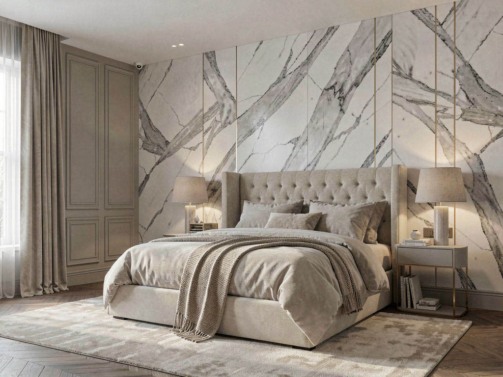 Quiet Luxury bedroom — room view