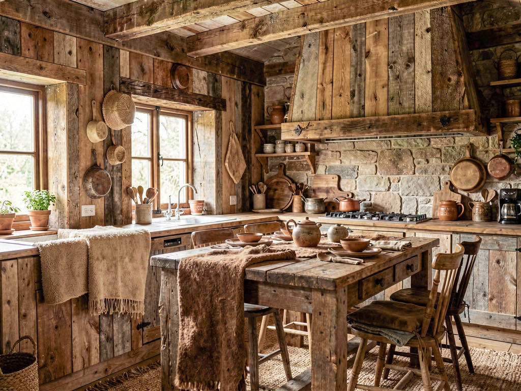 Rustic kitchen — room view