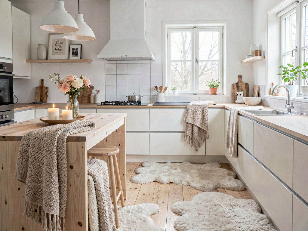 Scandinavian kitchen — room view