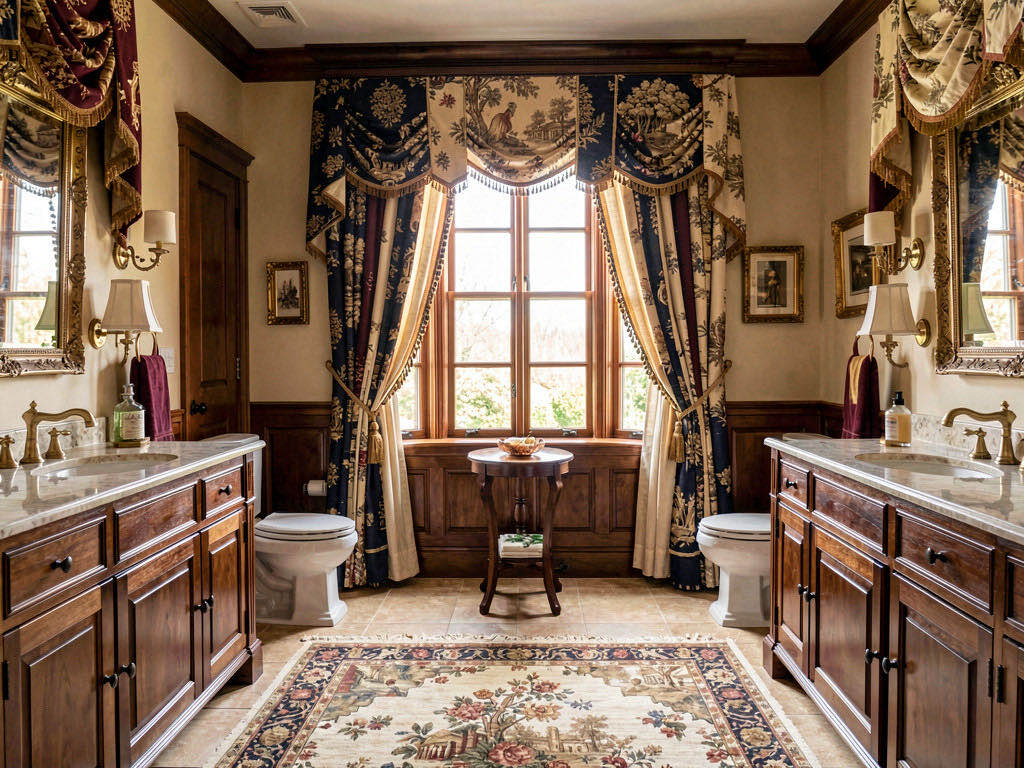 Traditional bathroom — room view