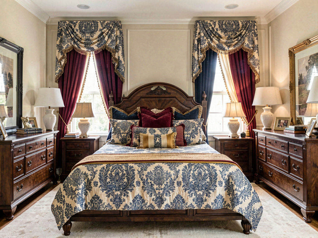 Traditional bedroom — room view