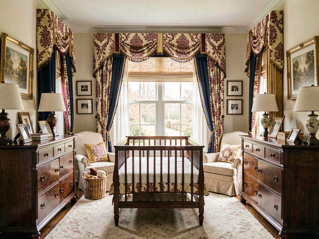 Traditional nursery — room view