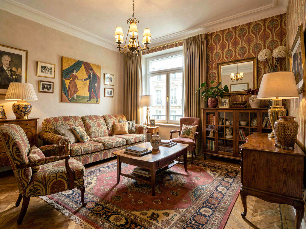 Vintage interior design